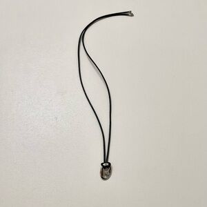 Myka Black Cord Necklace